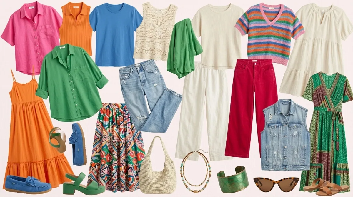A Bright Spring Wardrobe Capsule
